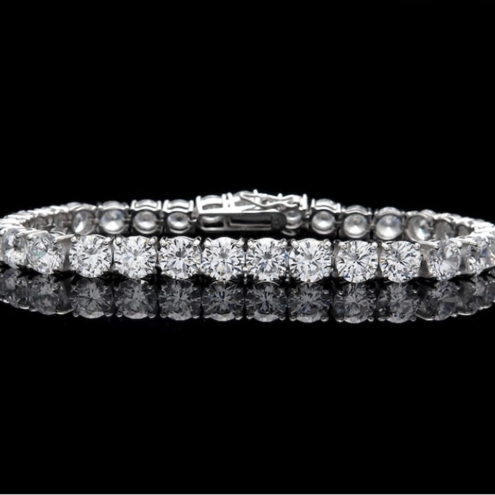 Certified Lab Diamond Tennis Bracelet 5mm